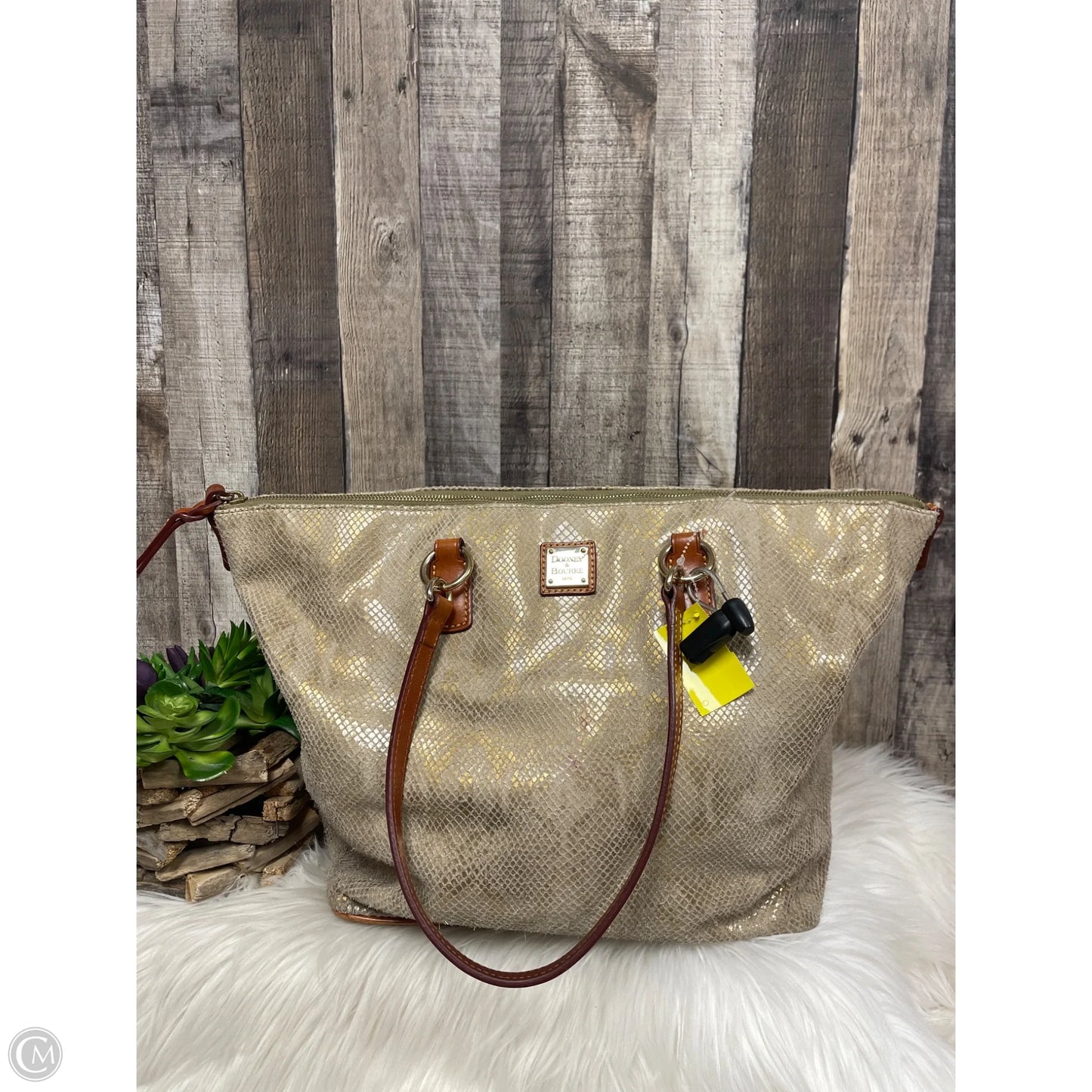 Handbag Designer By Dooney And Bourke, Size: Large