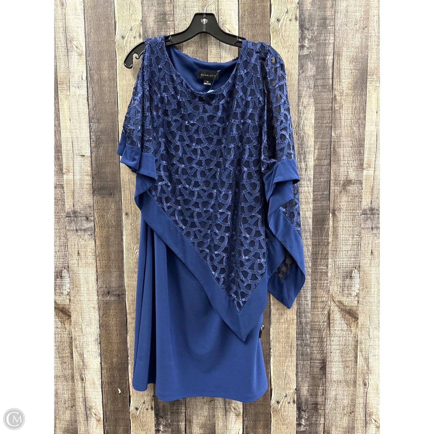 Dress Party Short By Scarlett In Blue, Size: L