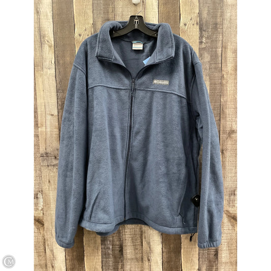 Jacket Fleece By Columbia In Blue, Size: Xxl