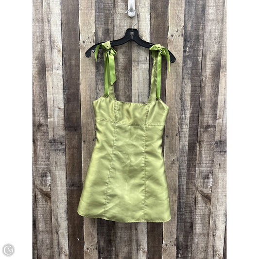 Dress Casual Short By Cme In Green, Size: Xs