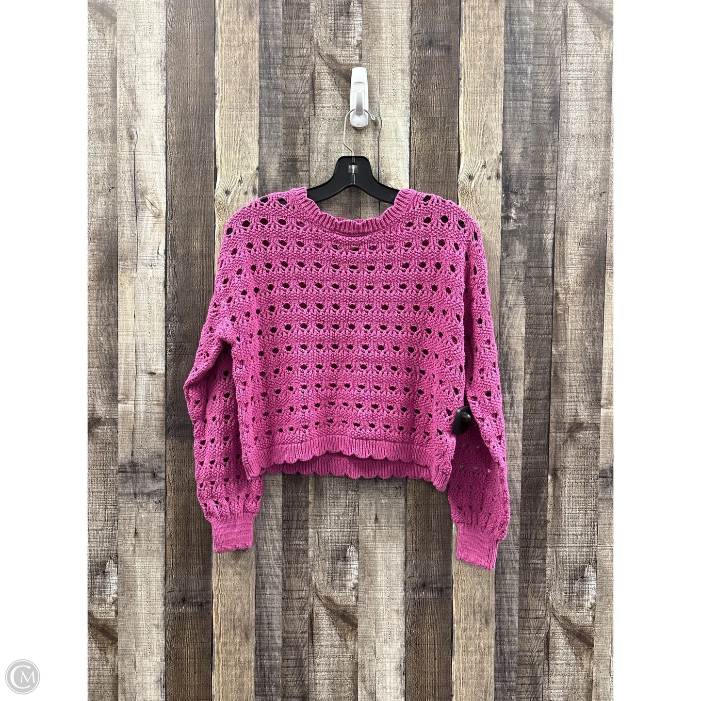 Sweater By Cme In Pink, Size: Xs