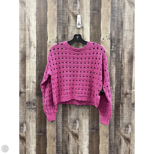 Sweater By Cme In Pink, Size: Xs