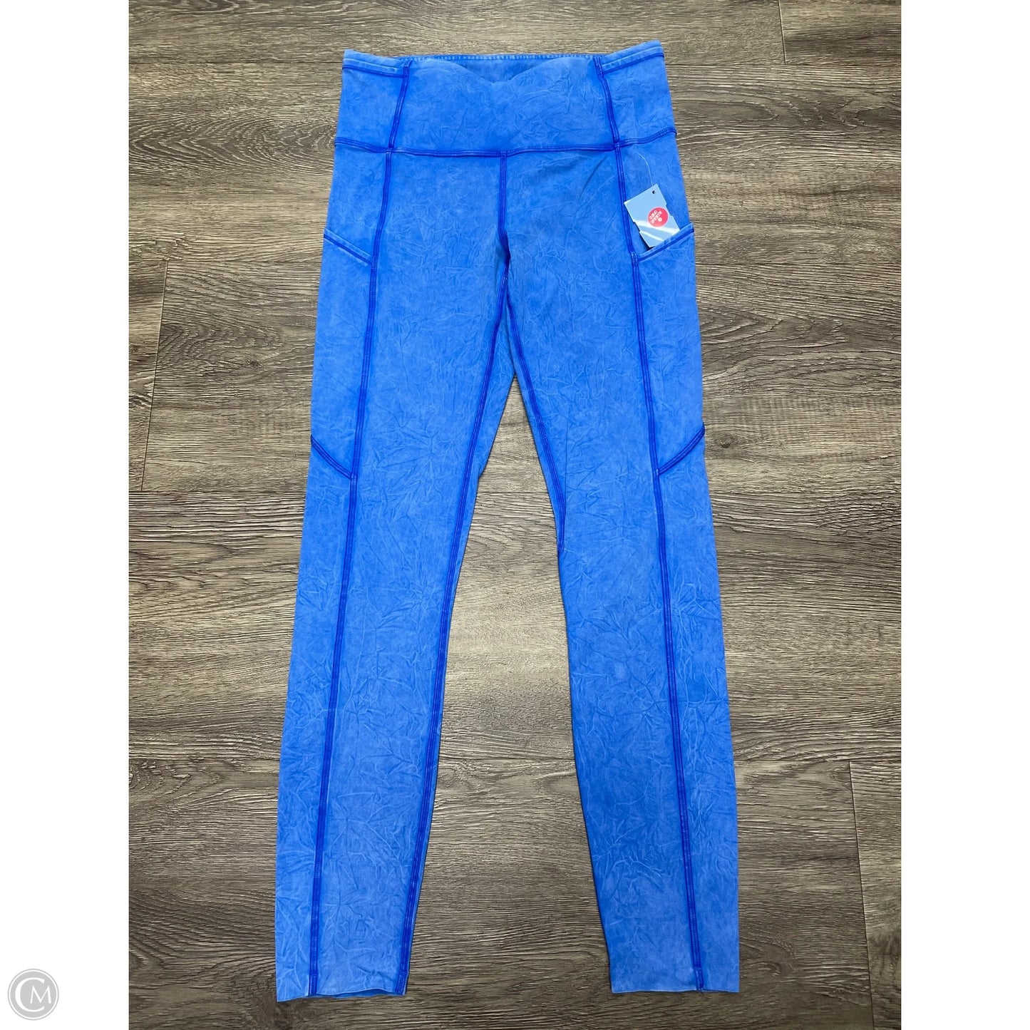 Athletic Leggings By Lululemon In Blue, Size: 6