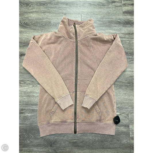 Sweatshirt Collar By Cme In Brown, Size: S