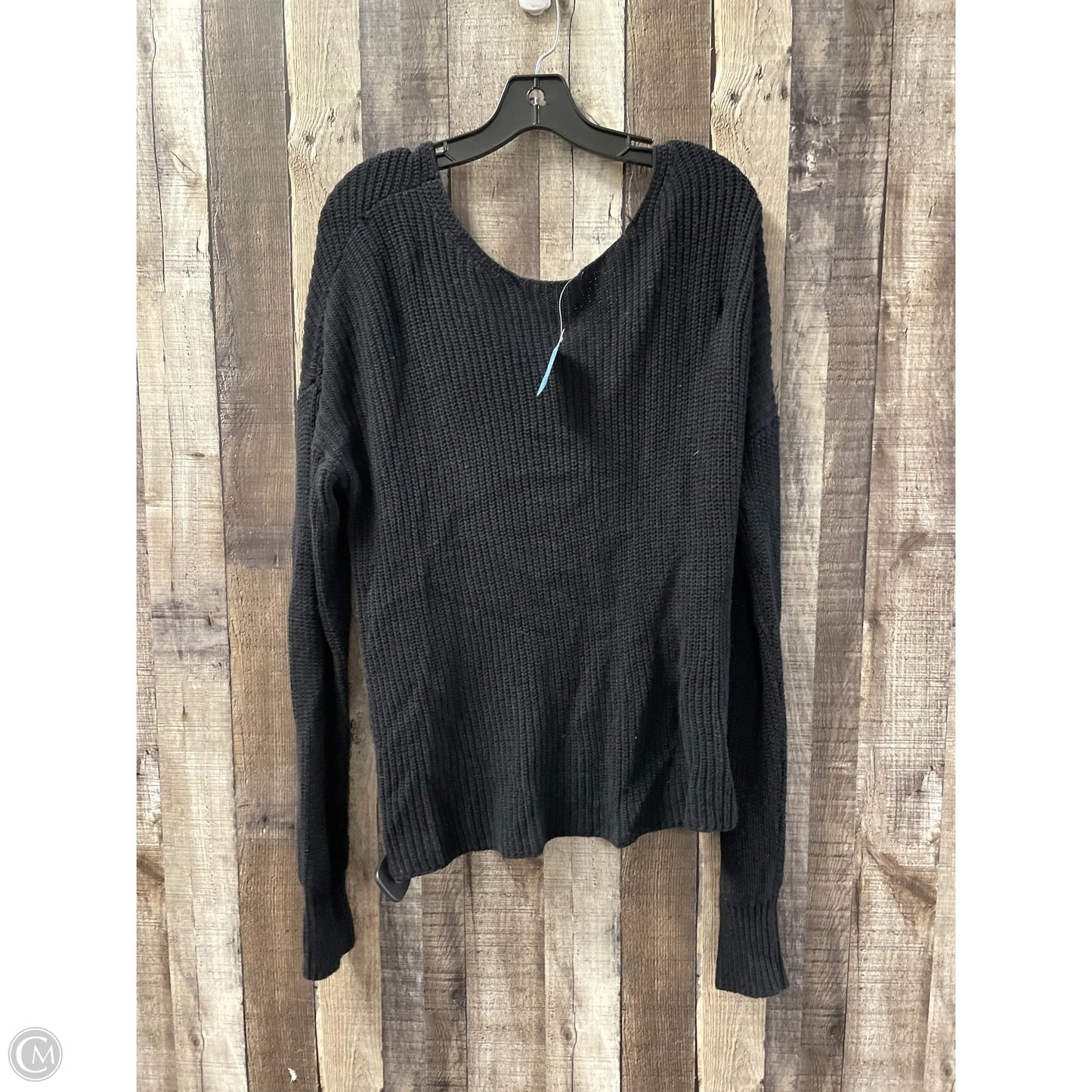 Sweater By Loft In Black, Size: L