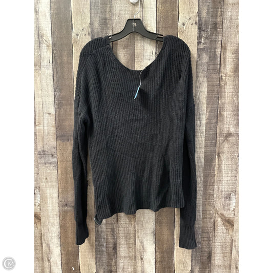Sweater By Loft In Black, Size: L