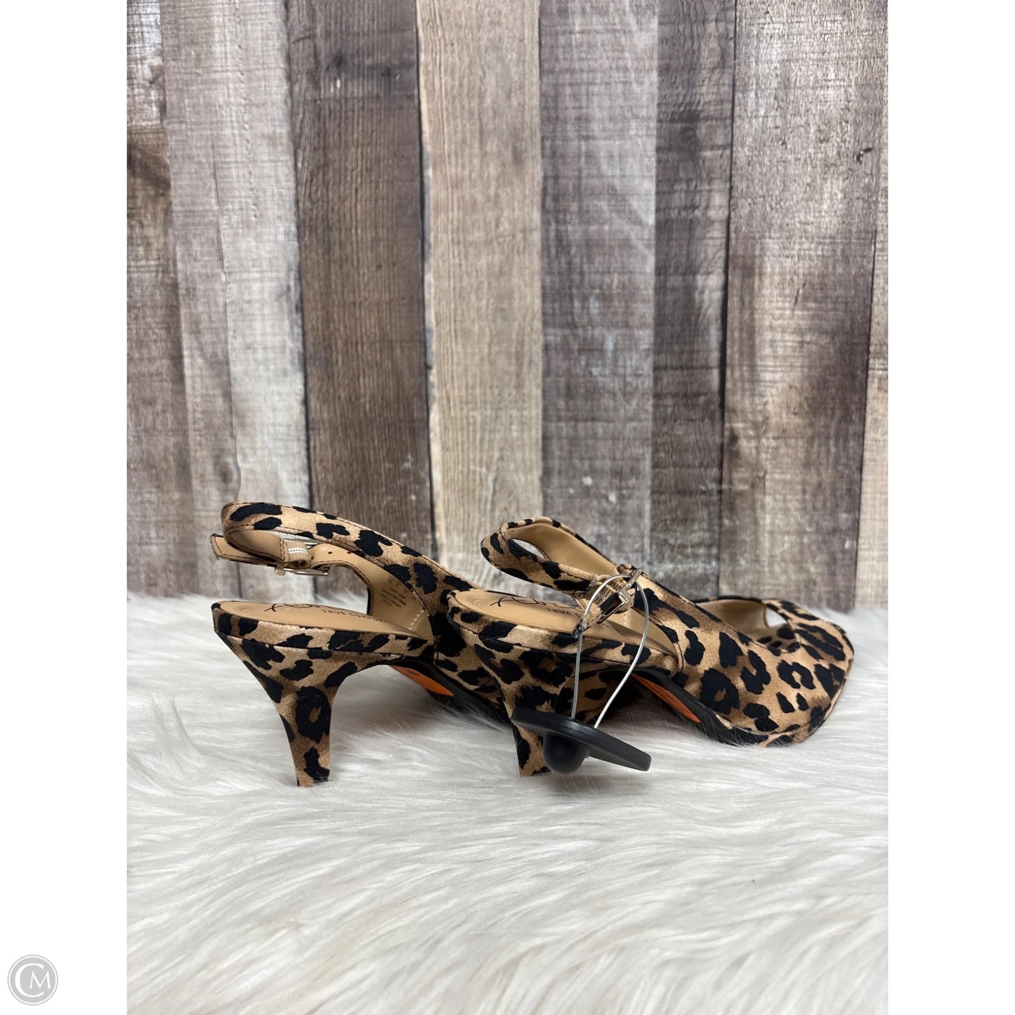 Shoes Heels Stiletto By Abella In Animal Print, Size: 7