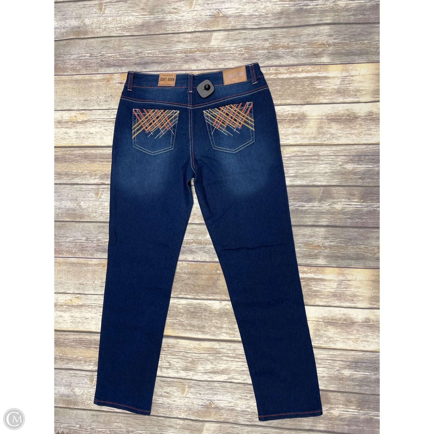 Jeans Skinny By Cme In Blue Denim, Size: 10