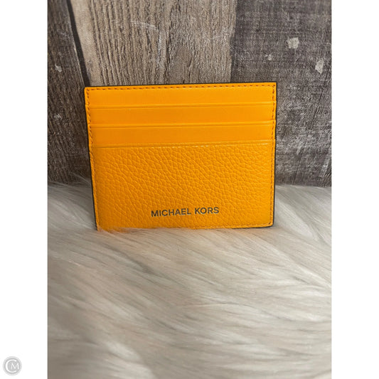 Id/card Holder Designer By Michael Kors, Size: Small