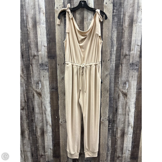 Jumpsuit By Kori America In Beige, Size: S