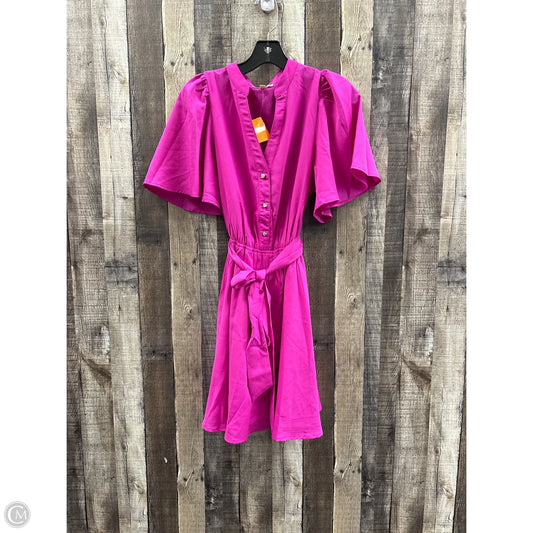 Dress Casual Short By Flying Tomato In Pink, Size: S