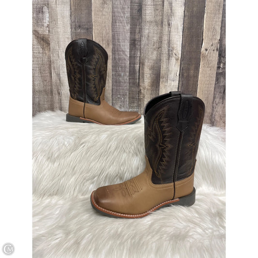 Boots Ankle Flats By Cme In Brown, Size: 5