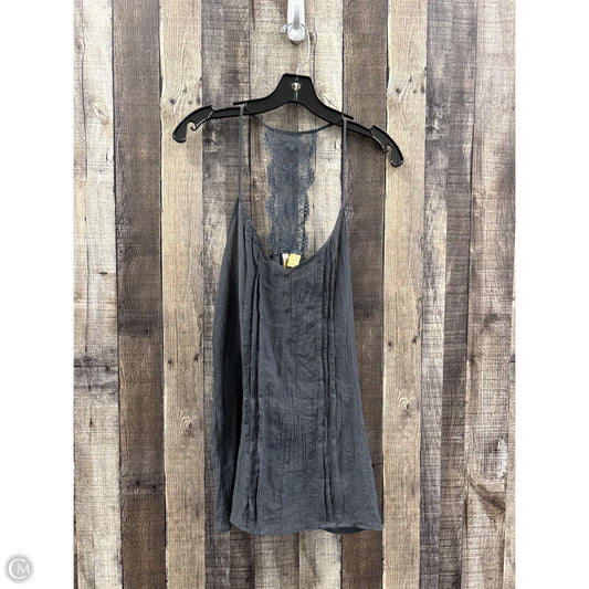 Top Sleeveless By Eyeshadow In Grey, Size: M