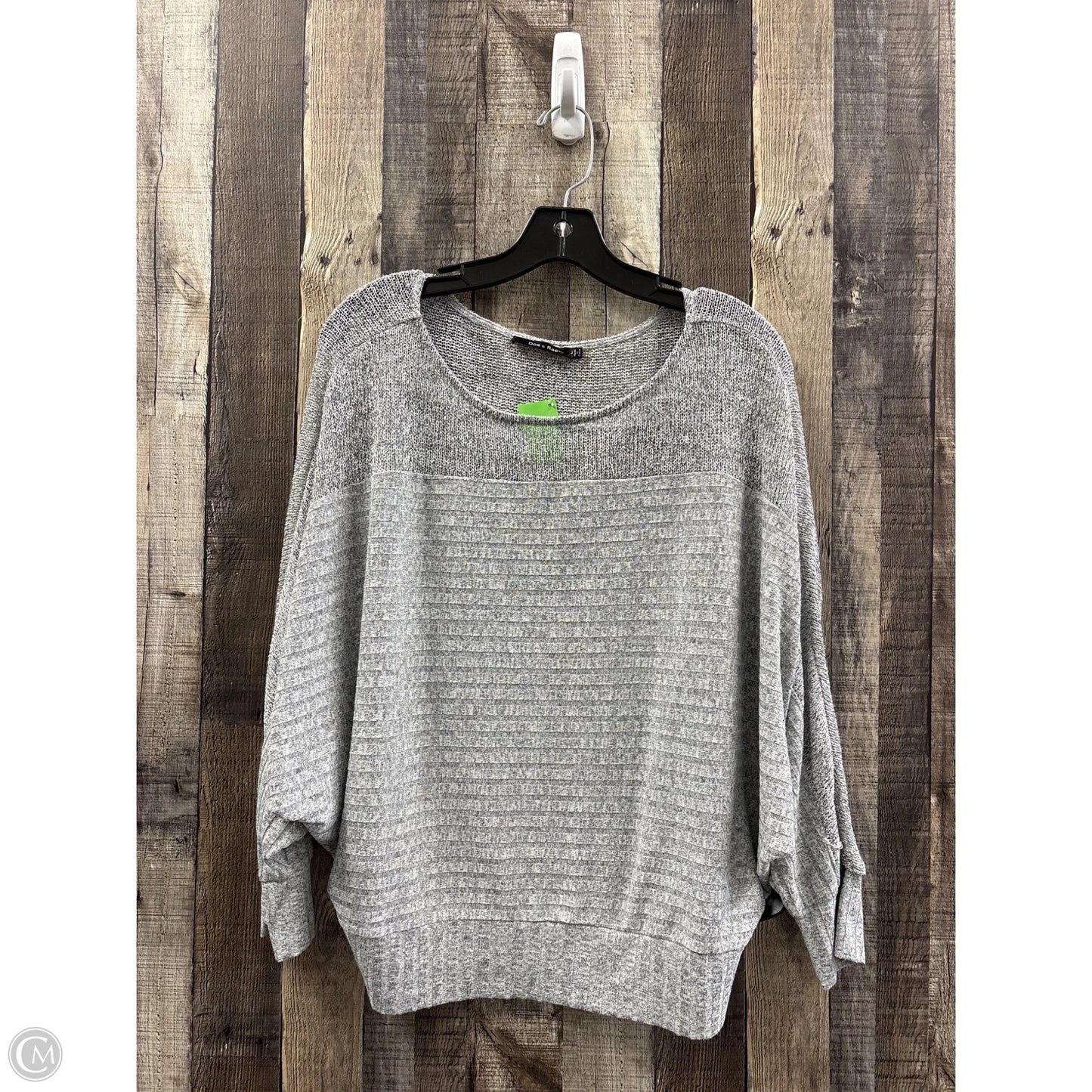 Sweater By Doe & Rae In Grey, Size: L