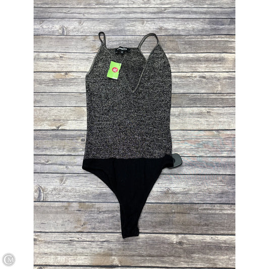 Bodysuit By Express In Black, Size: Xs