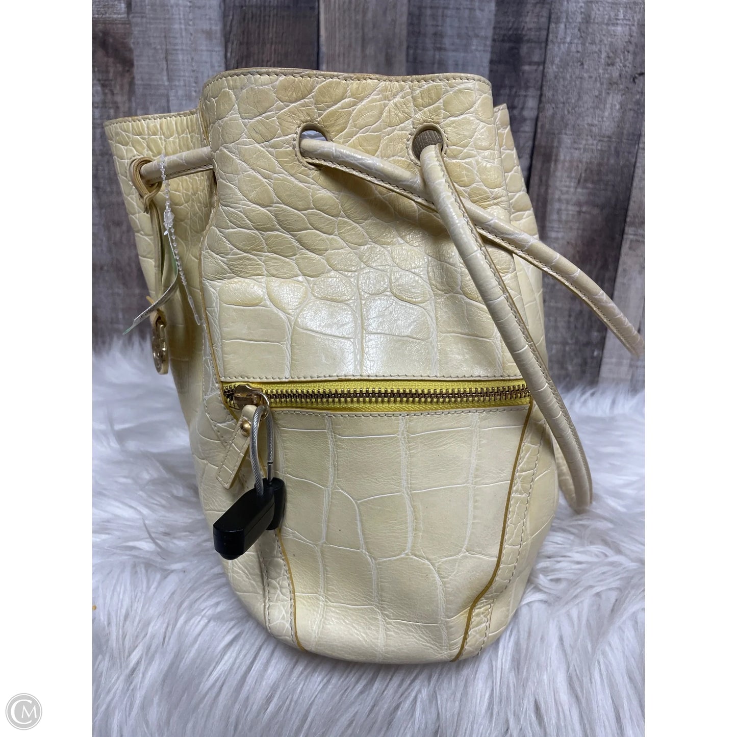 Handbag Designer By Brahmin, Size: Medium