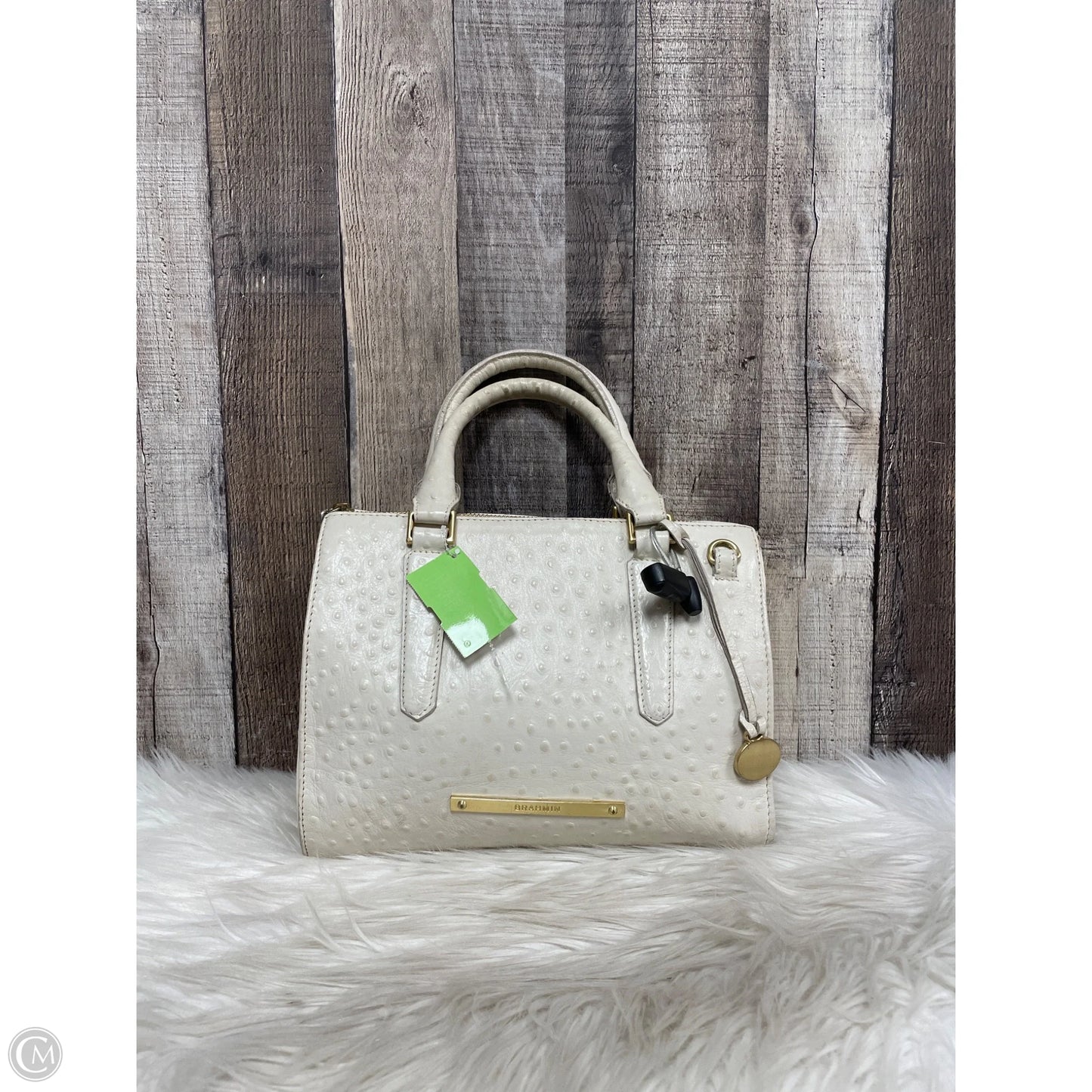 Handbag Designer By Brahmin, Size: Medium