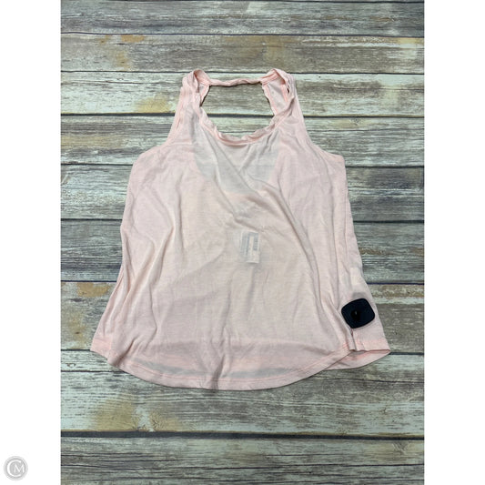 Athletic Tank Top By Nike In Pink, Size: S