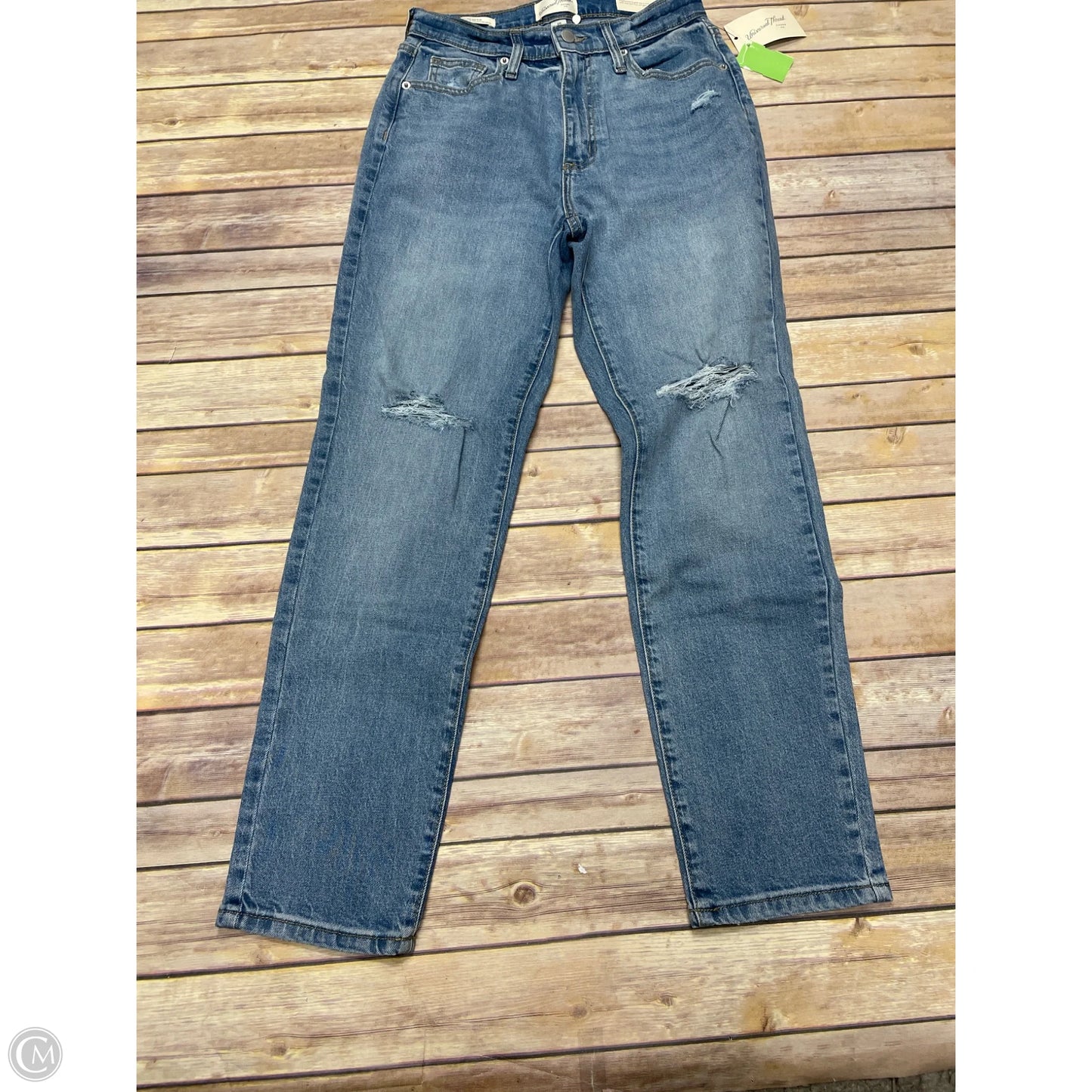 Jeans Jeggings By American Eagle In Blue Denim, Size: 4