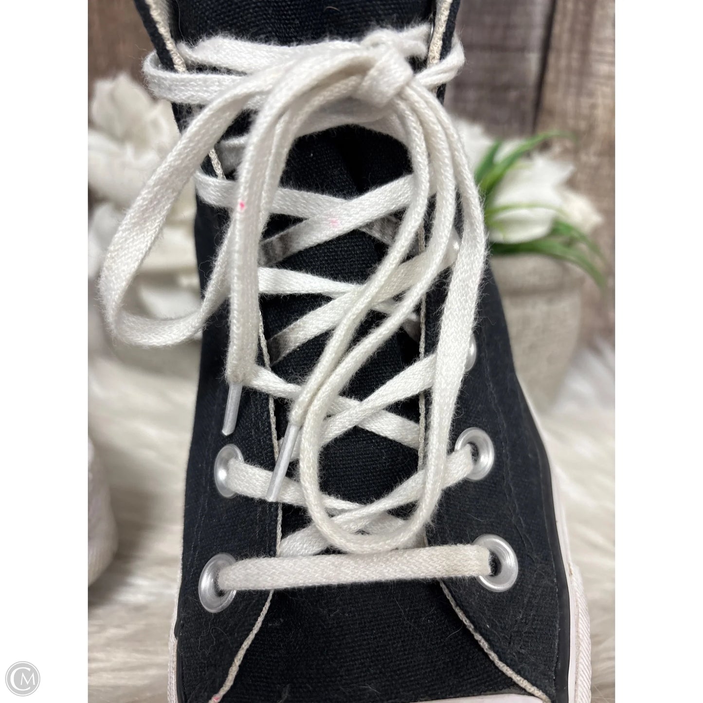 Shoes Sneakers By Converse In Black, Size: 7.5
