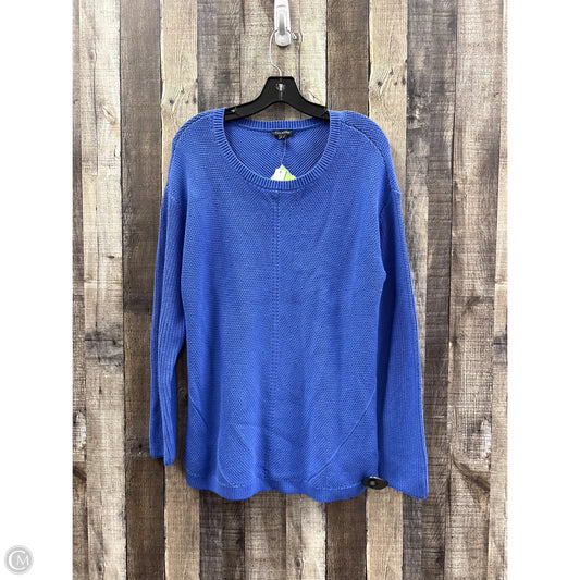 Sweater By Talbots In Blue, Size: L