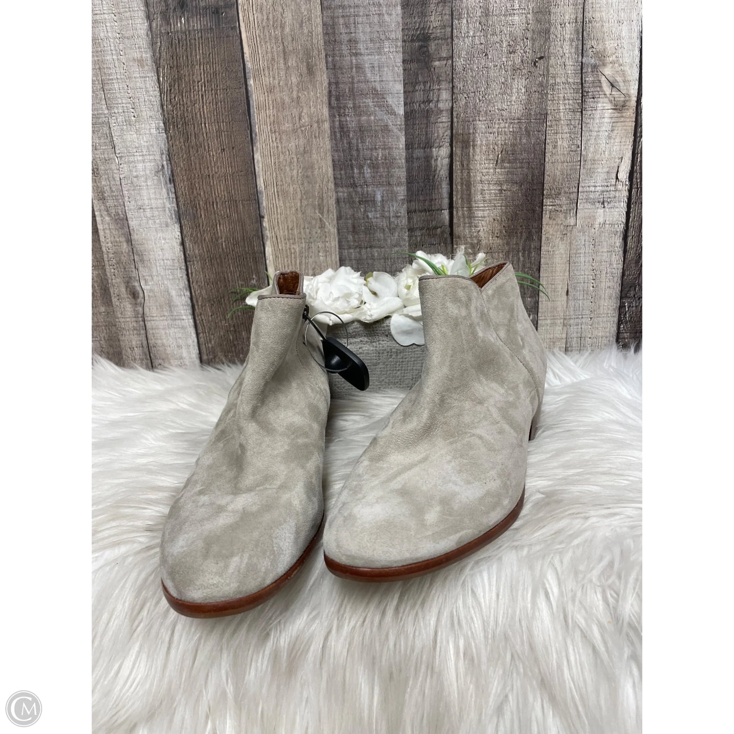 Boots Ankle Flats By Sam Edelman In Tan, Size: 10
