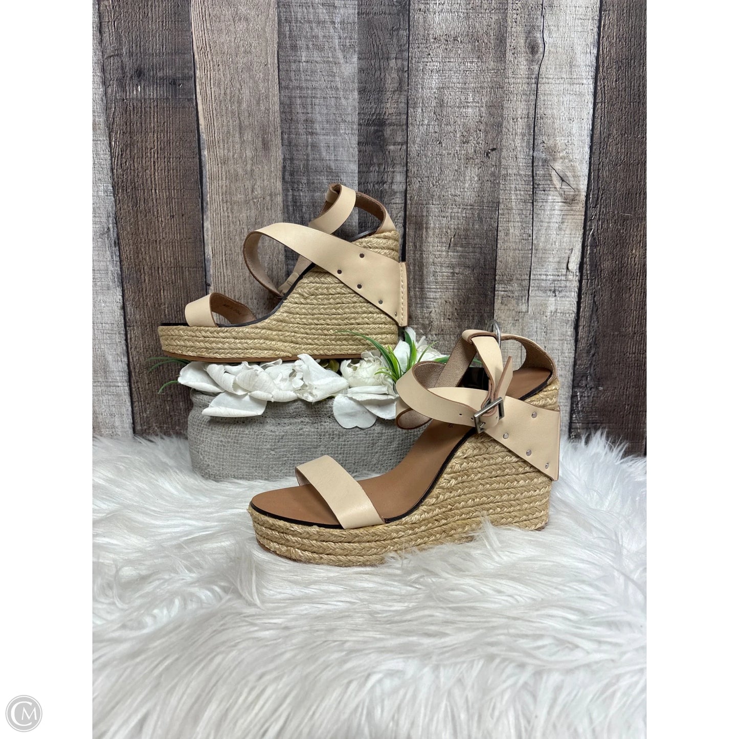 Sandals Designer By See By Chloe In Tan, Size: 7.5