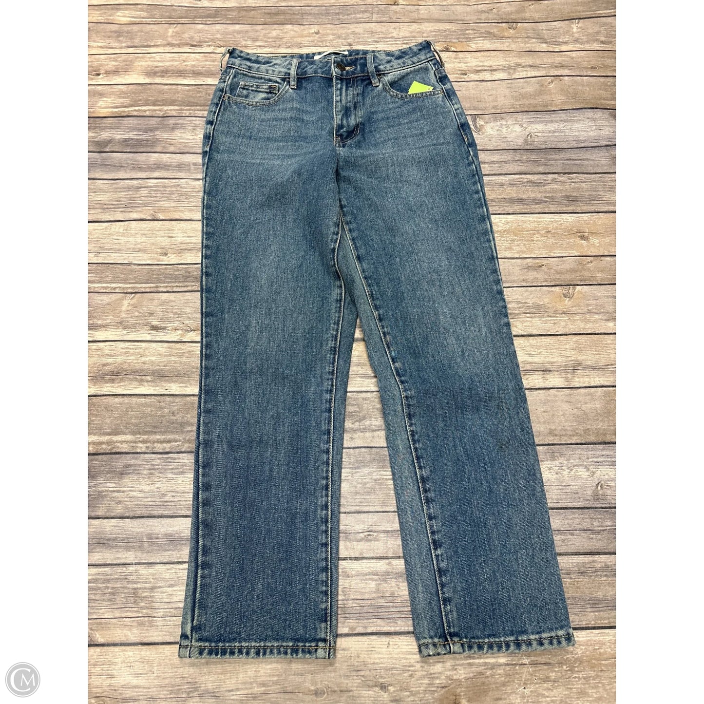 Jeans Straight By Pacsun In Blue Denim, Size: 0