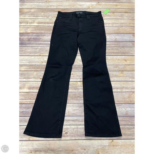 Jeans Flared By Kut In Black, Size: 6p