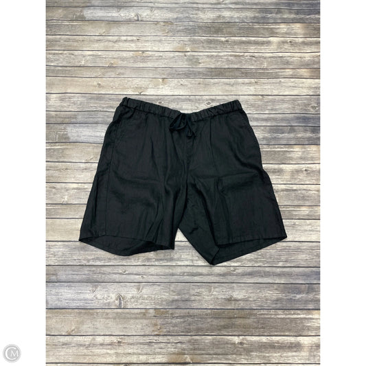Shorts By Eileen Fisher In Black, Size: Xl