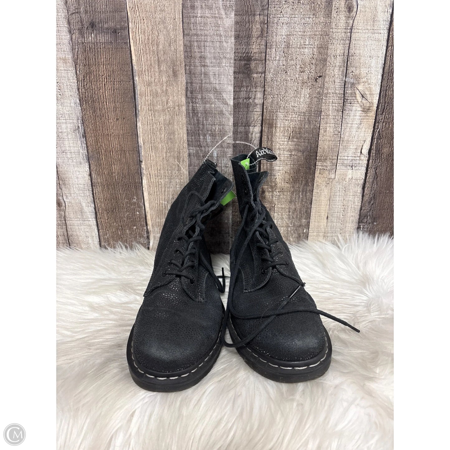 Boots Ankle Flats By Dr Martens In Black, Size: 10