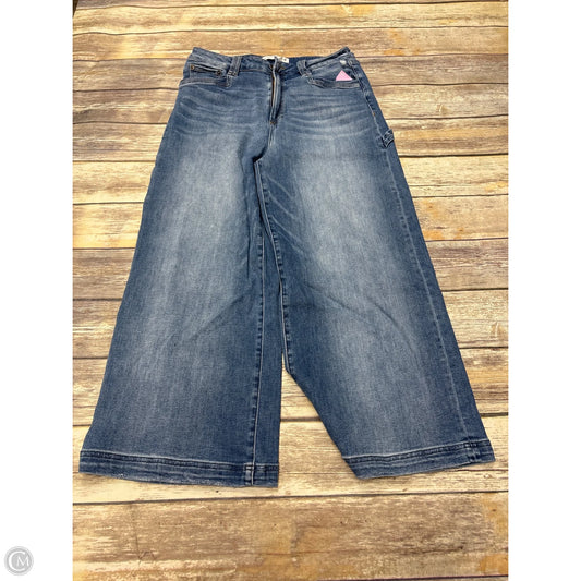 Jeans Wide Leg By Altard State In Blue Denim, Size: 12
