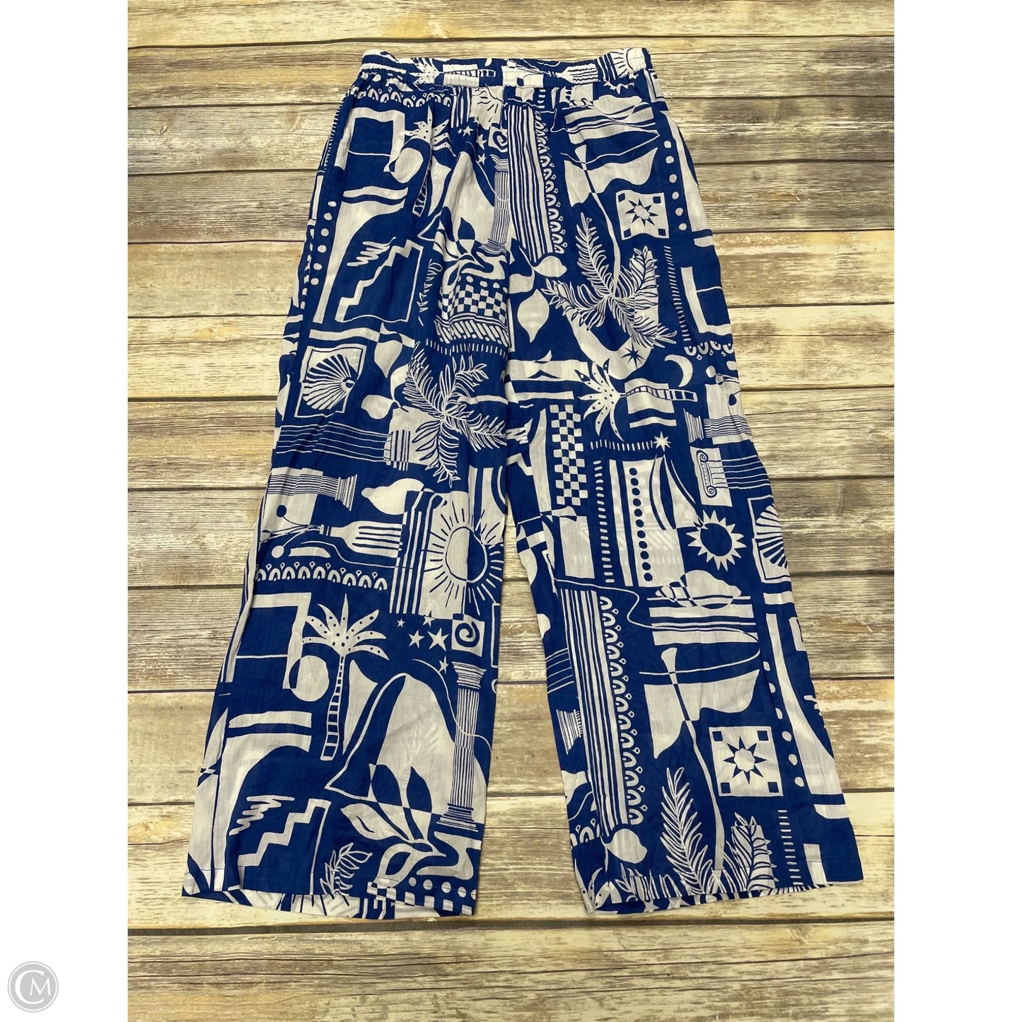 Pants Other By Haute Hippie In Blue & White, Size: L