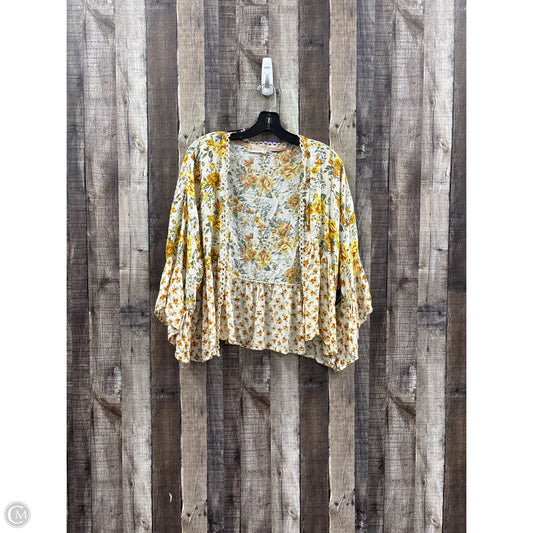 Cardigan By Altard State In Floral Print, Size: S