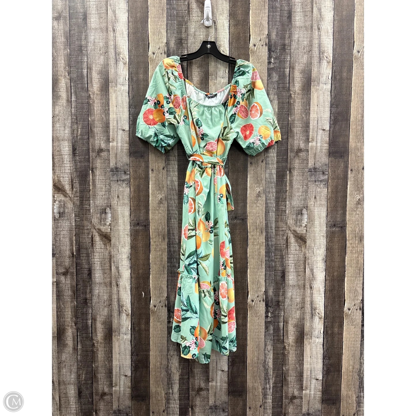 Dress Casual Midi By Bloomchic In Green, Size: Xl