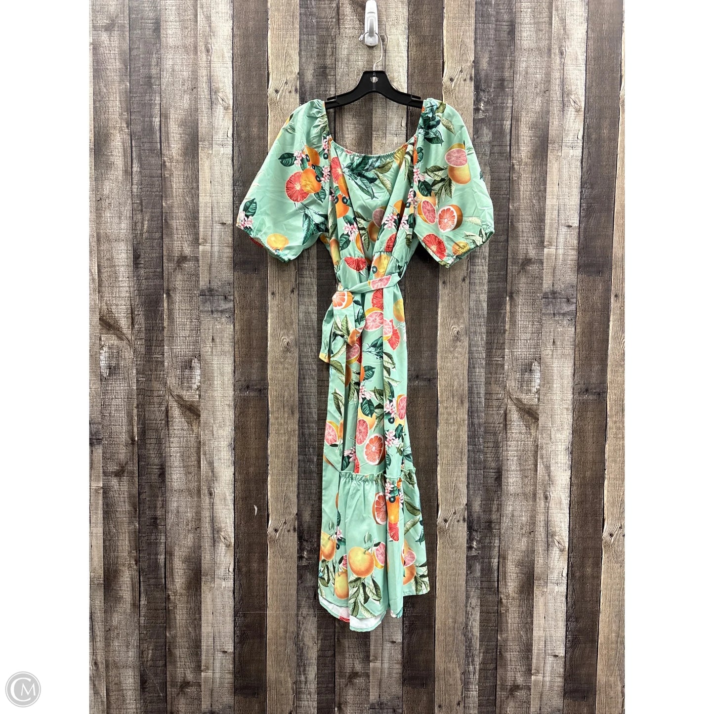 Dress Casual Midi By Bloomchic In Green, Size: Xl