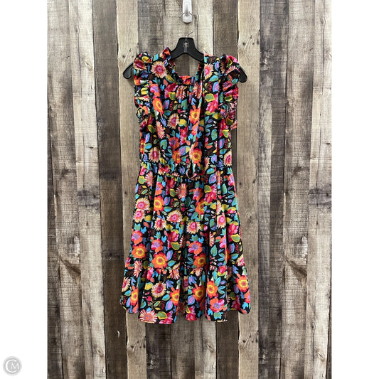 Dress Casual Short By Jodifl In Floral Print, Size: M