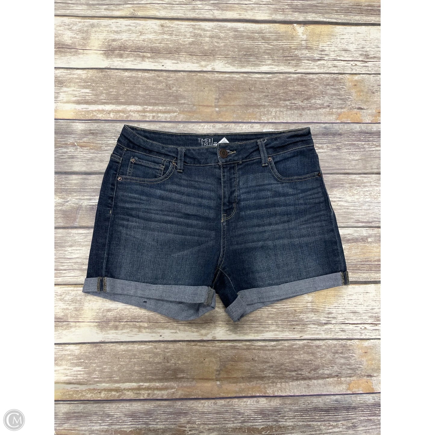 Shorts By Time And Tru In Blue Denim, Size: 10