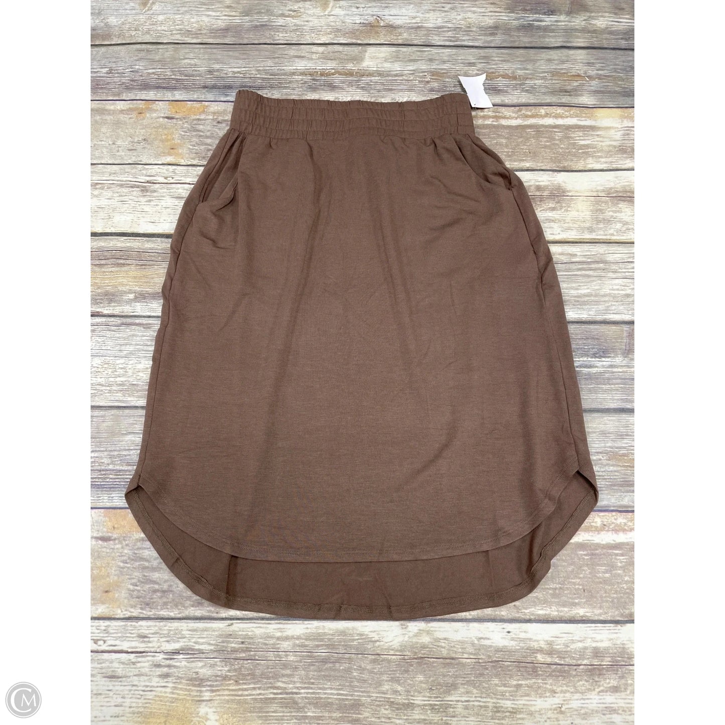 Skirt Mini & Short By Zenana In Brown, Size: M