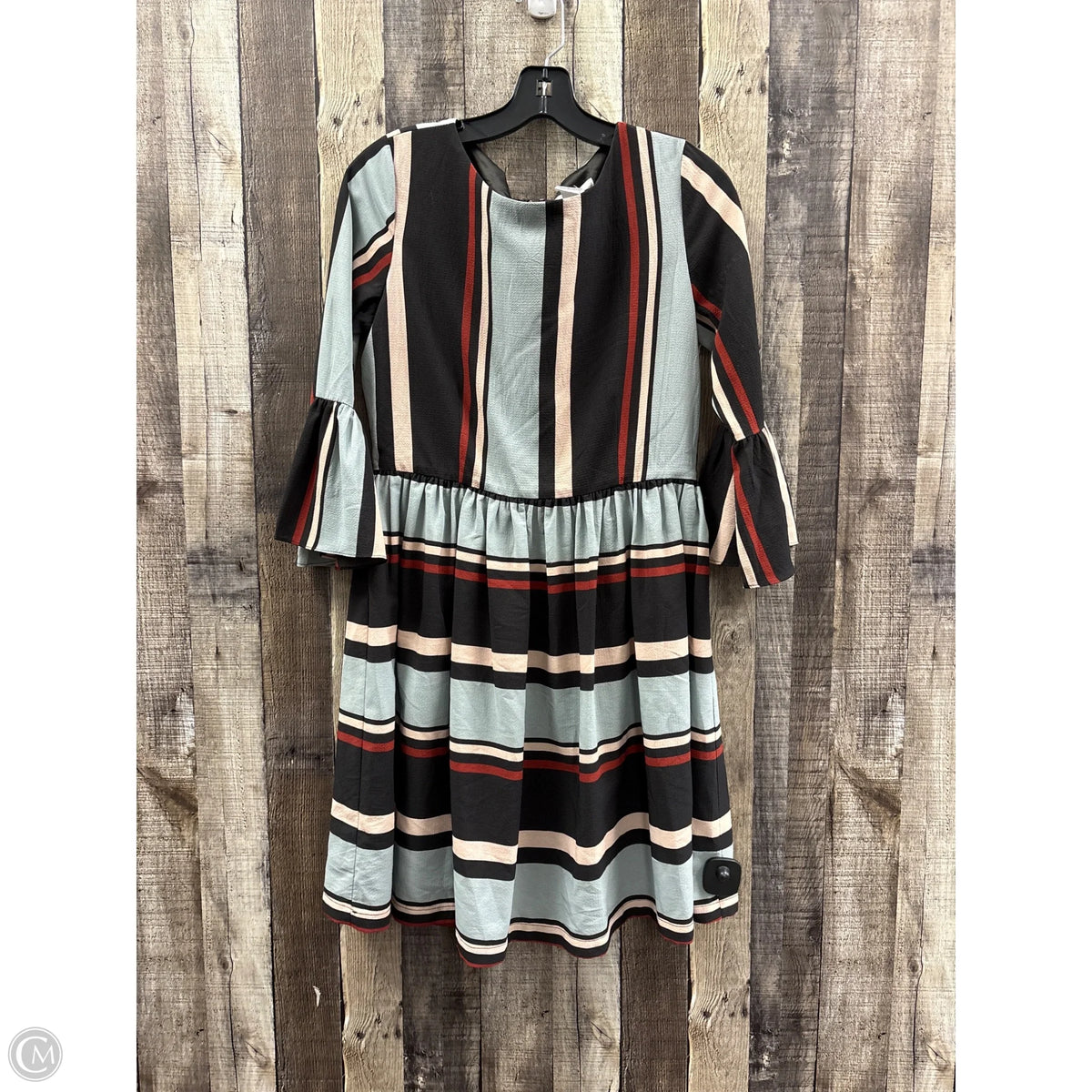 Dress Party Short By Esley In Striped Pattern, Size: M