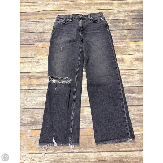 Jeans Straight By Hudson In Black, Size: 6