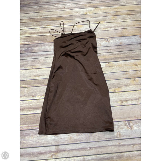 Dress Party Short By H&m In Brown, Size: S