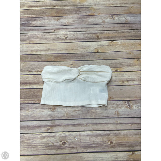 Top Sleeveless By Shein In White, Size: Small