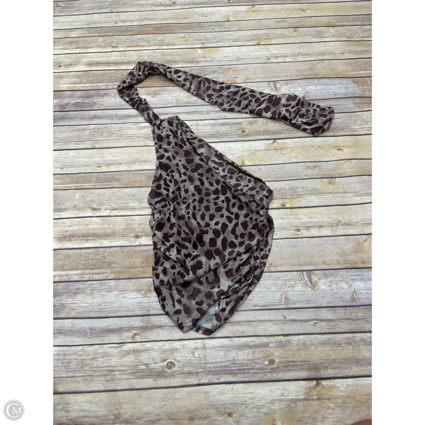 Top Sleeveless By Cmf In Animal Print, Size: S