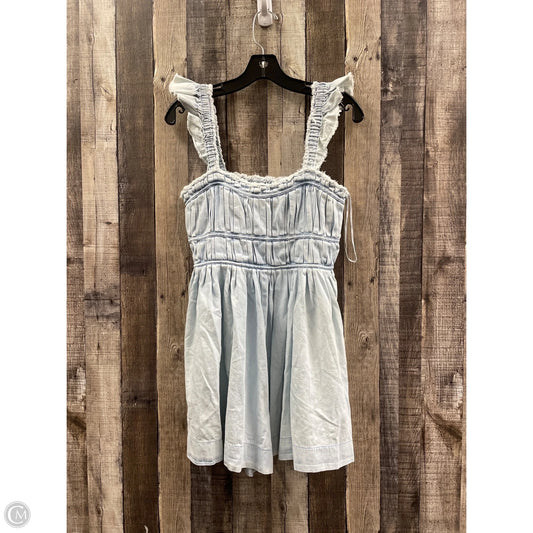 Romper By Peach Love Cream California In Blue Denim, Size: M