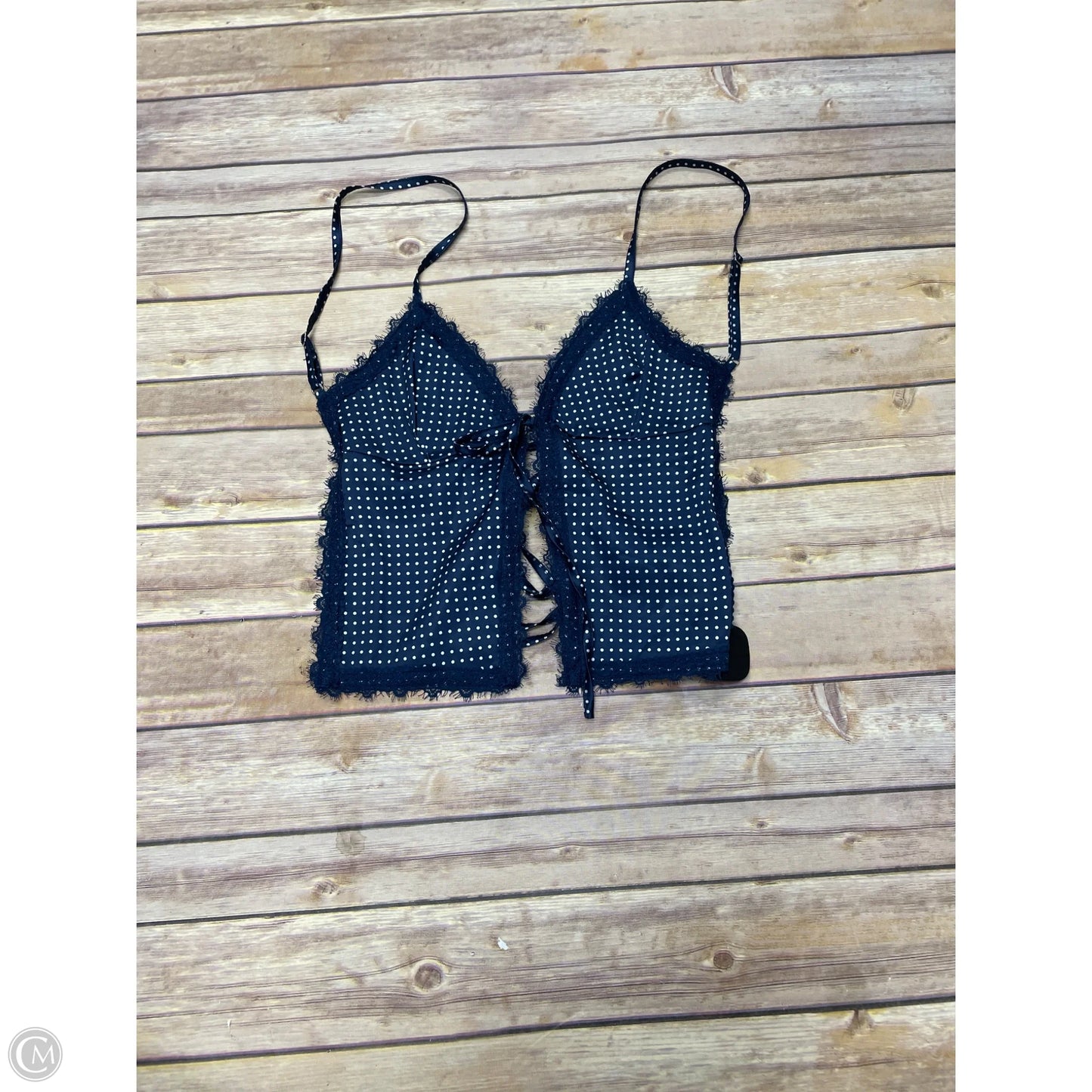 Top Sleeveless By Edikted In Polkadot Pattern, Size: Xs