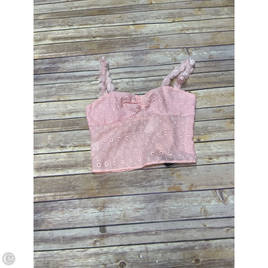 Top Sleeveless By Princess Polly In Pink, Size: S