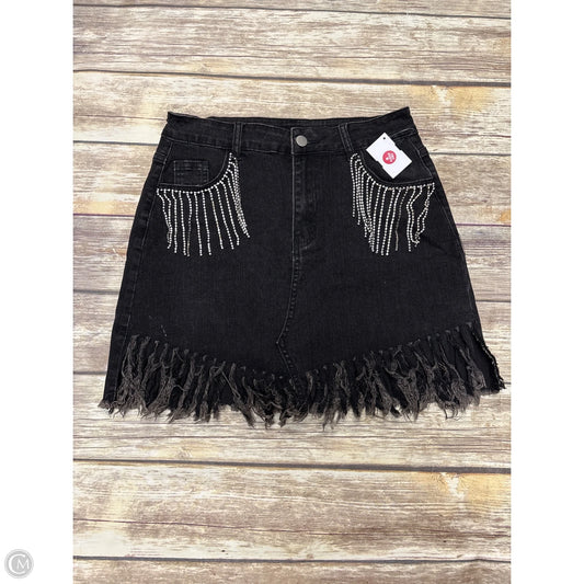 Skirt Mini & Short By Cmf In Black, Size: M