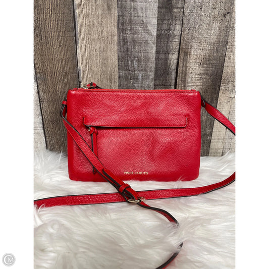 Crossbody Leather By Vince Camuto, Size: Medium