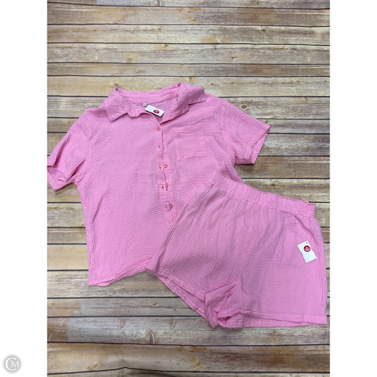 Shorts Set By Cmf In Pink, Size: L